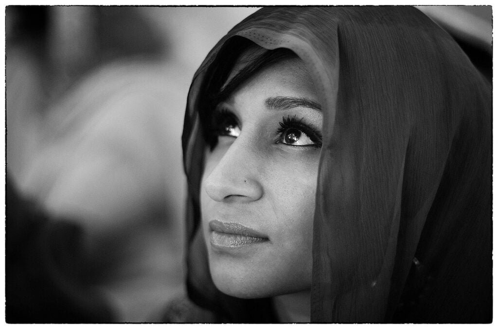 asian, woman, wedding
